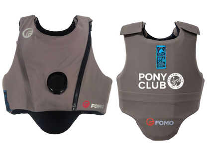 The Pony Club FOMO FAZE Body Protector -Equestrian Safety with DION™ Technology