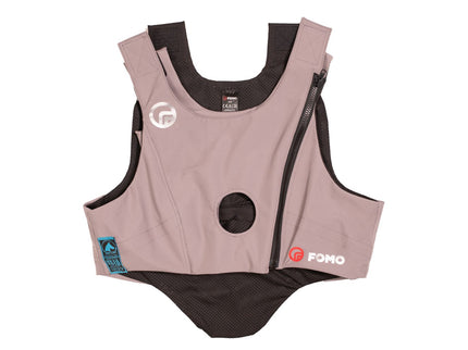 Taupe Cover with FOMO branding on a white background