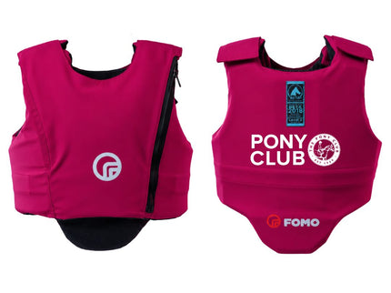 The Pony Club FOMO FLIP Body Protector – Children's Equestrian Safety with DION™ Technology