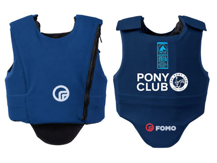The Pony Club FOMO FLIP Body Protector – Children's Equestrian Safety with DION™ Technology