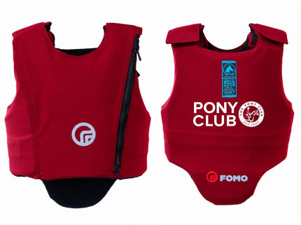 The Pony Club FOMO FAZE Body Protector -Equestrian Safety with DION™ Technology