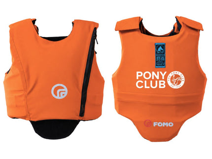 The Pony Club FOMO FLIP Body Protector – Children's Equestrian Safety with DION™ Technology