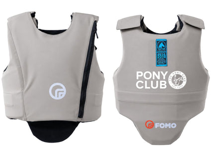The Pony Club FOMO FAZE Body Protector -Equestrian Safety with DION™ Technology