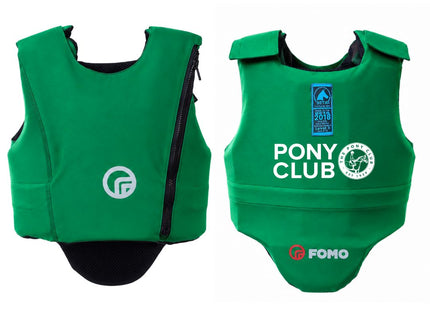 The Pony Club FOMO FAZE Body Protector -Equestrian Safety with DION™ Technology