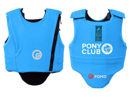 The Pony Club FOMO FAZE Body Protector -Equestrian Safety with DION™ Technology