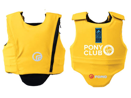 The Pony Club FOMO FAZE Body Protector -Equestrian Safety with DION™ Technology