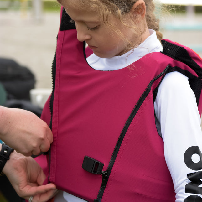 Child riding body protector