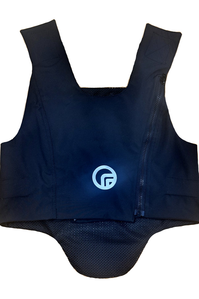 Black FLIP Coverwith a logo on a white background