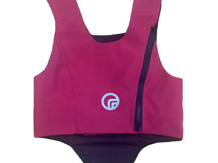 Pink FLIP Cover with a logo on a white background